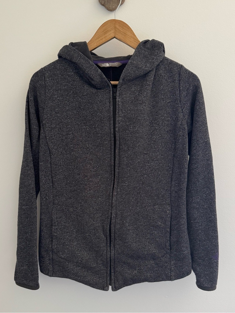 The North Face Gray Full Zip Hoodie Jacket